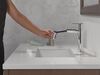 Single Handle Pull-Down Bathroom Faucet