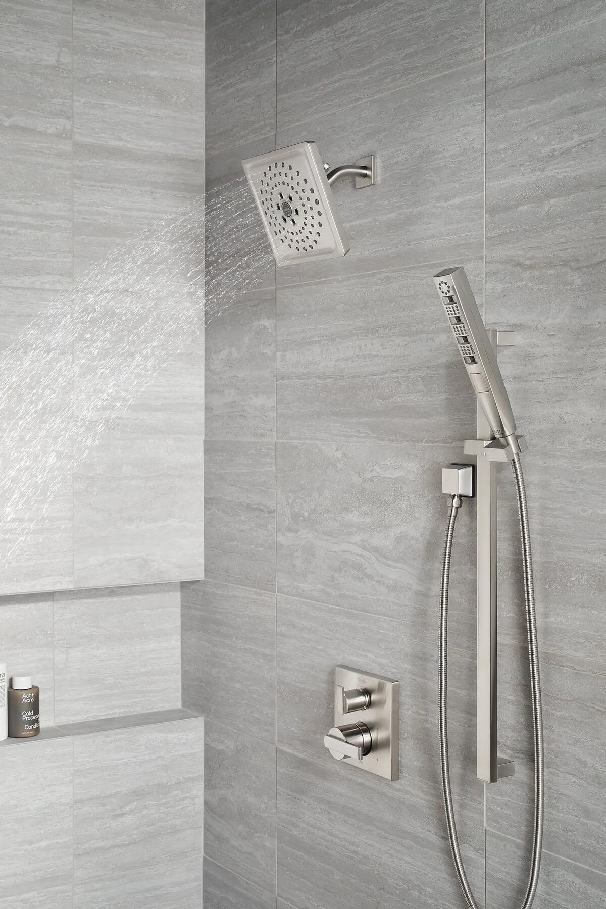 H<sub>2</sub>Okinetic&reg; Hand Shower 1.75 GPM w/Slide Bar 4S