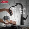 Single Handle Pull-Down Bar/Prep Faucet with Touch<sub>2</sub>O&reg; Technology