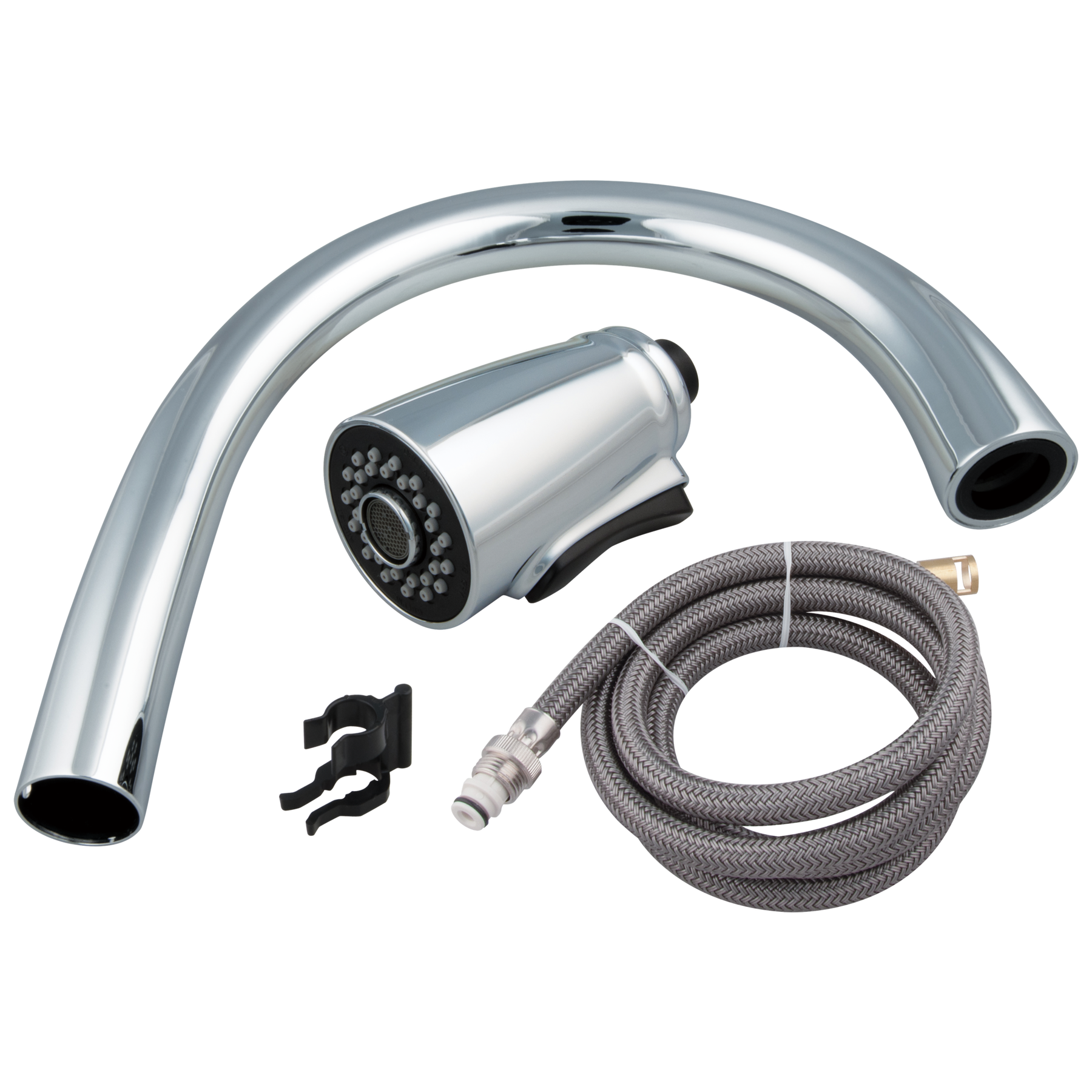 Spray & Hose Assembly w/ Aerator - Pull-Down