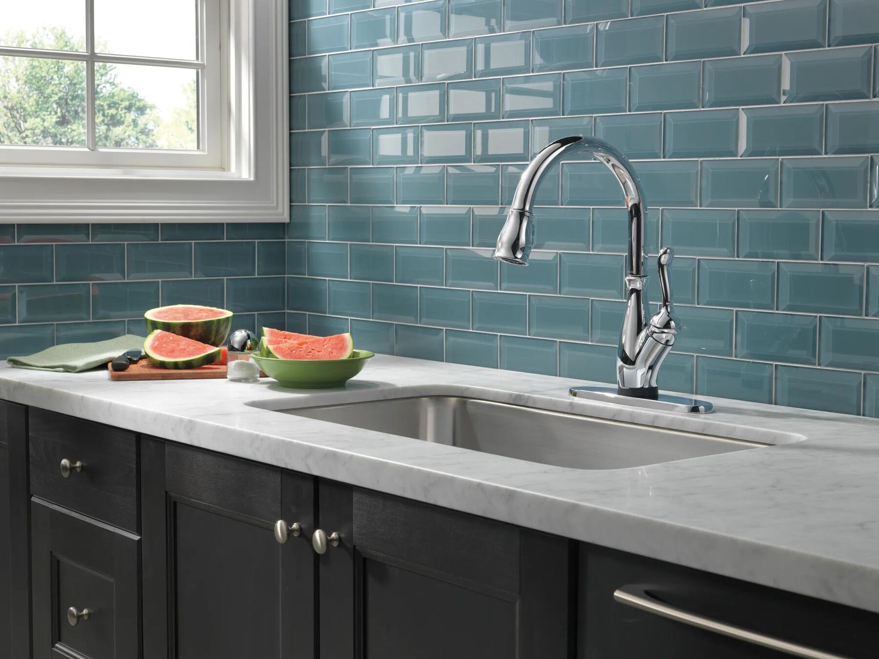 VoiceIQ&reg; Single Handle Pull-Down Faucet with Touch<sub>2</sub>O&reg; Technology