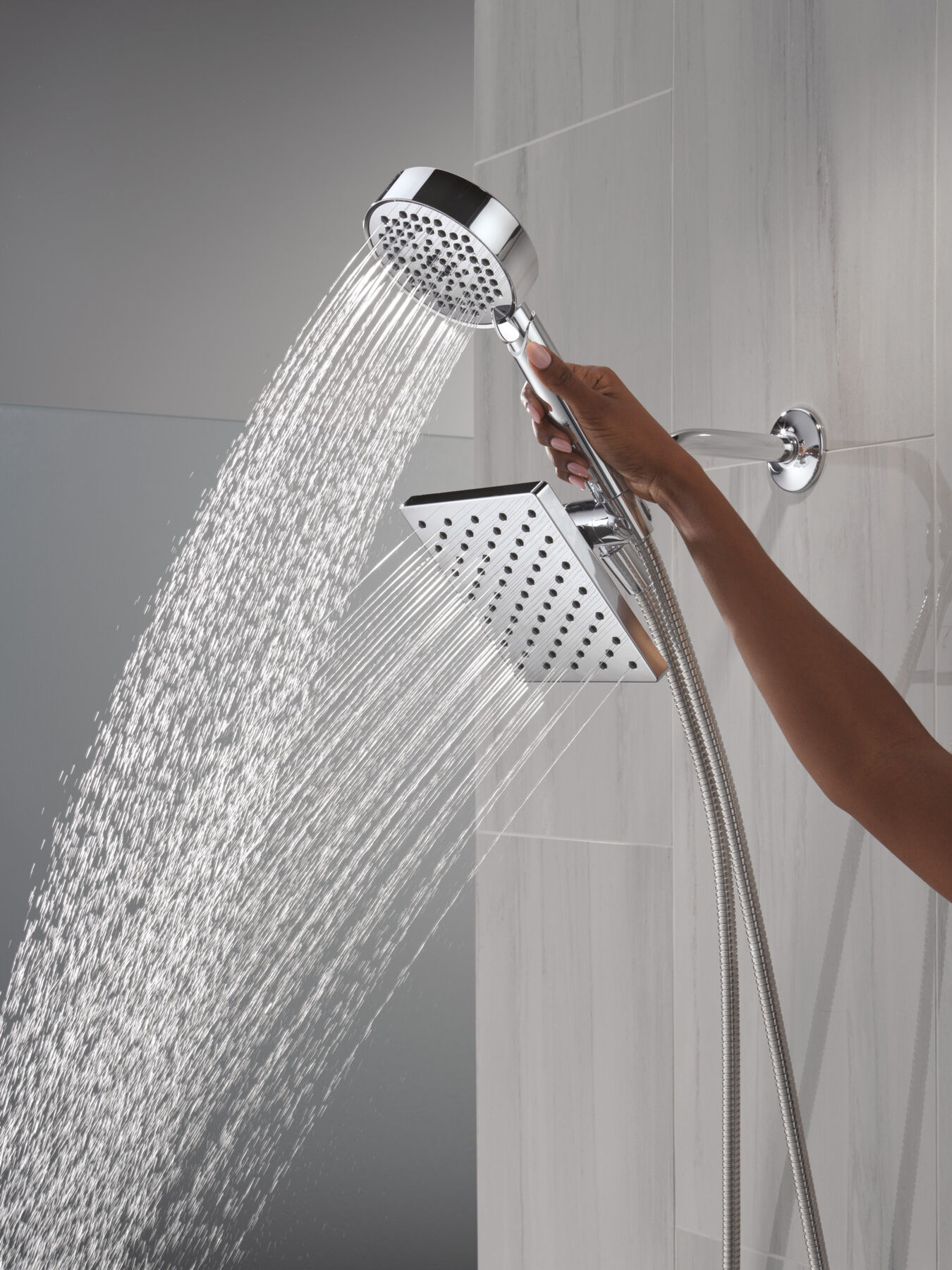 5-Setting Two-in-One Combination Shower
