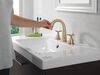 Two Handle Widespread Pull Down Bathroom Faucet