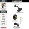 Widespread Lavatory Faucet with Tub Shower Trim Bundle - 14 Series