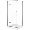 36" x 36" Frameless Shower Enclosure