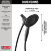 4 Setting In2ition&reg; 2-in-1 Shower (Recertified)