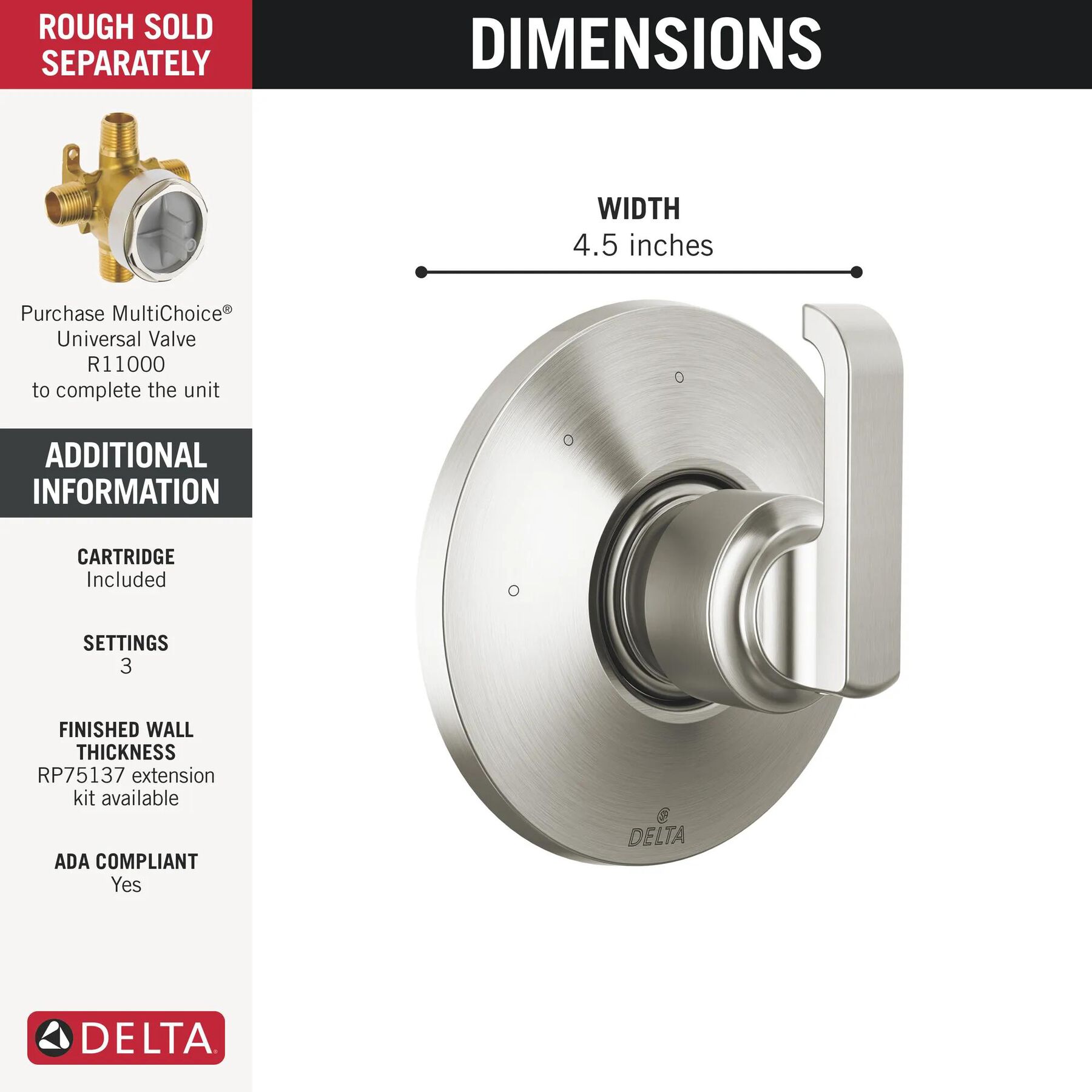 3-Setting Diverters (Recertified)