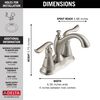 Two Handle Centerset Bathroom Faucet