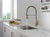 Spring Kitchen Single Handle with Soap Dispenser Bundle