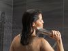 H<sub>2</sub>Okinetic&reg; 4-Setting Slide Bar Hand Shower