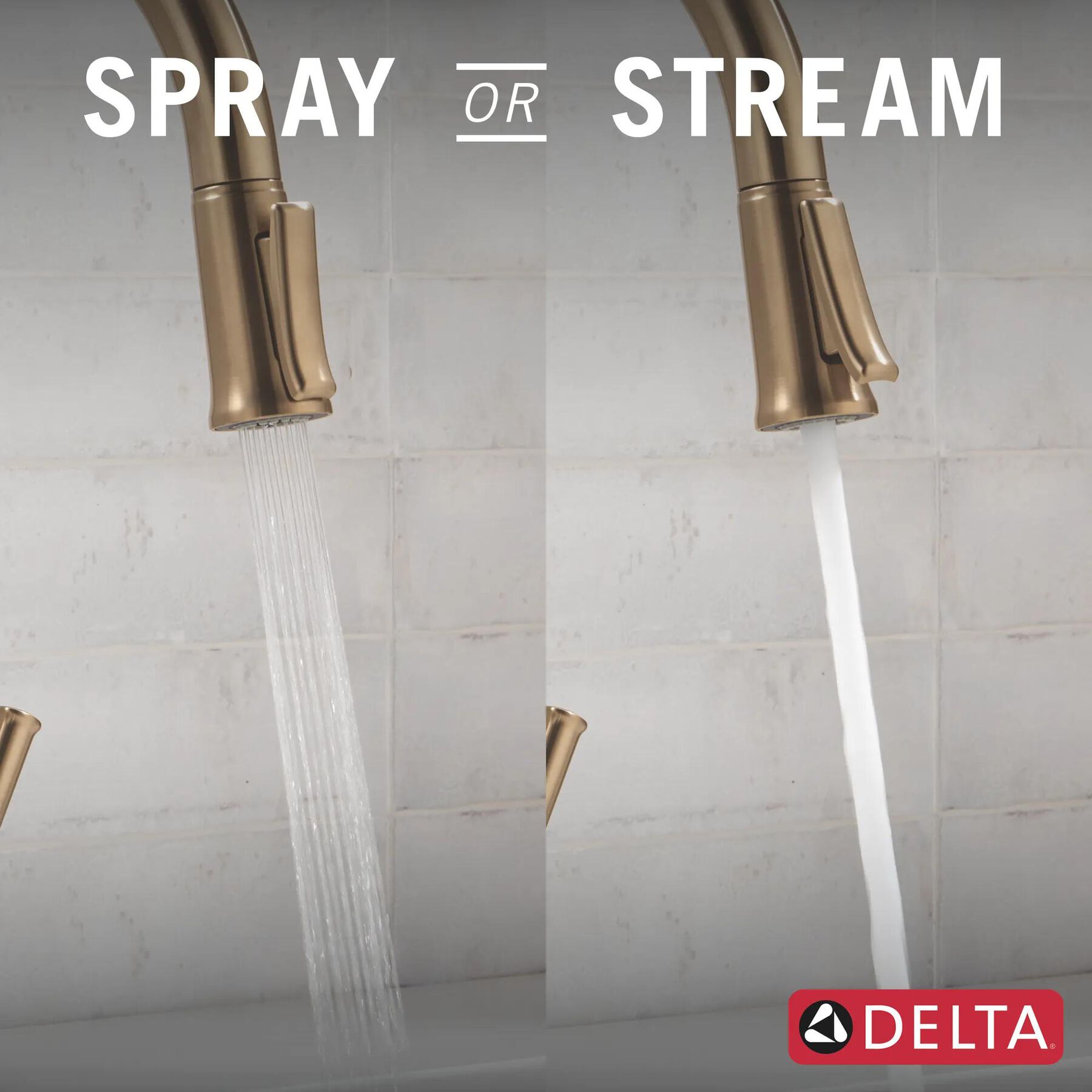 Single Handle Kitchen Pull-Down Faucet With Touchless Technology