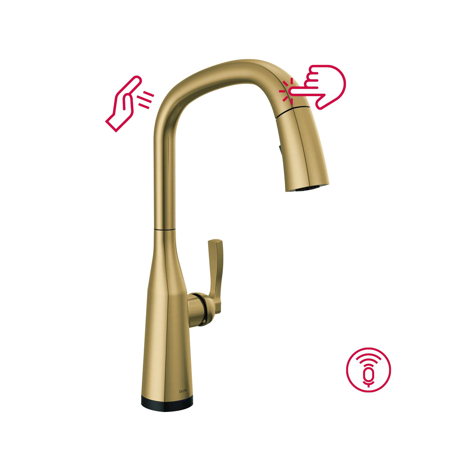 VoiceIQ&reg; Single Handle Pull-Down Faucet with Touch<sub>2</sub>O&reg; Technology (Recertified)