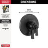 Monitor 17 Series Valve Trim Only