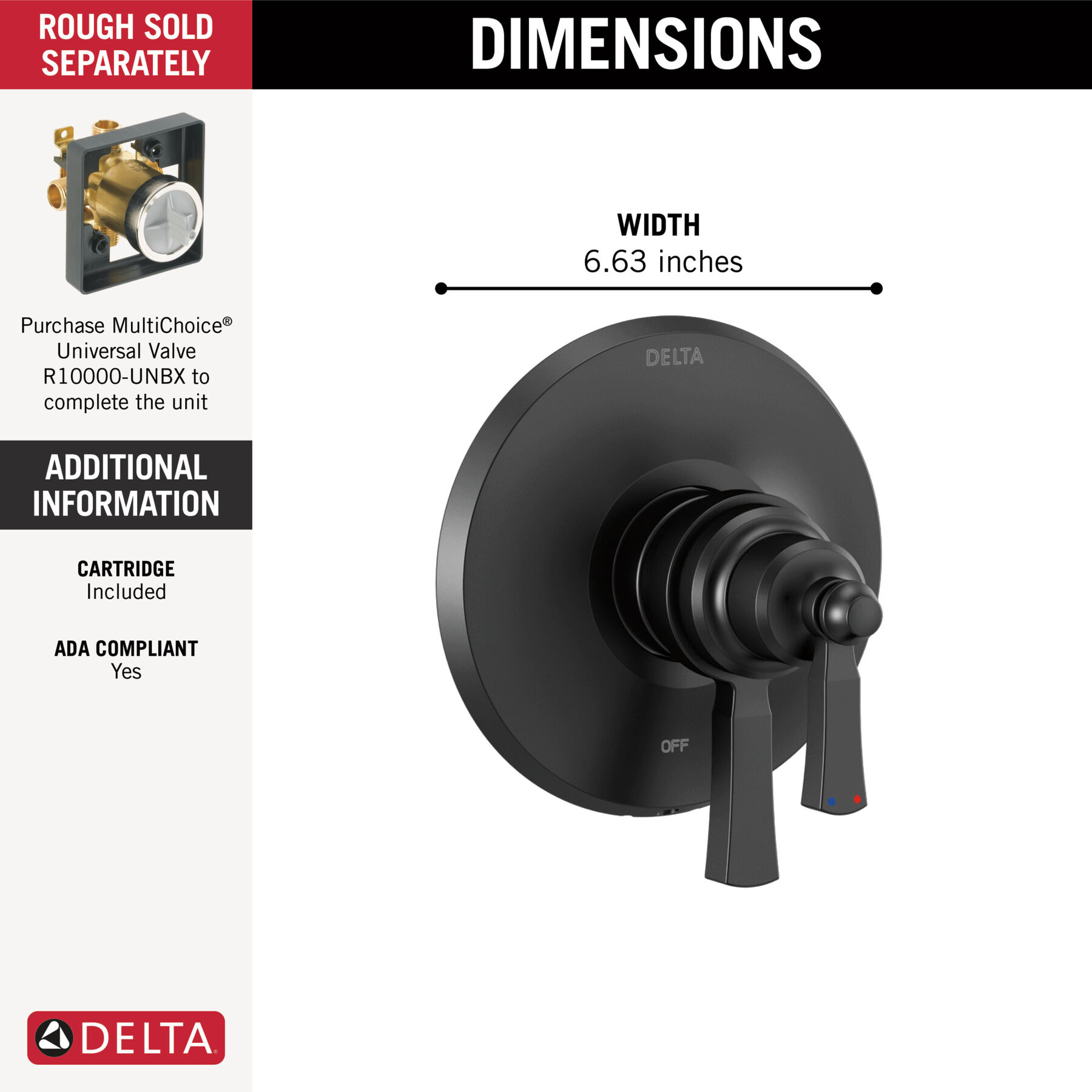 Monitor 17 Series Valve Trim Only