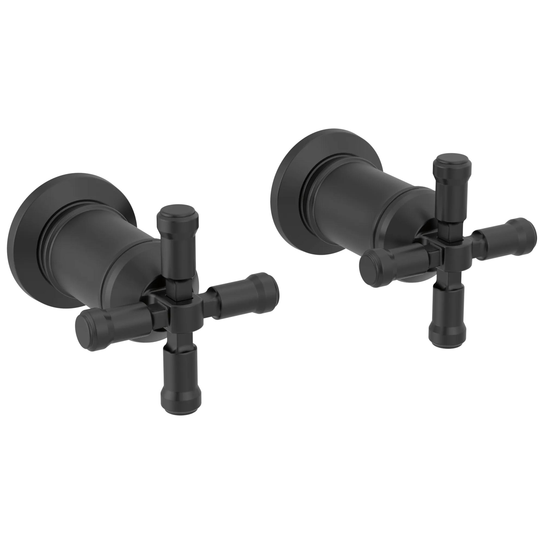Wall Mount Bathroom Faucet Handle Kit-Cross