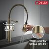 Single-Handle Pull-Down Spring Kitchen Faucet (Recertified)