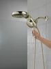 HydroRain&reg; H<sub>2</sub>Okinetic&reg; 5-Setting Two-in-One Shower Head