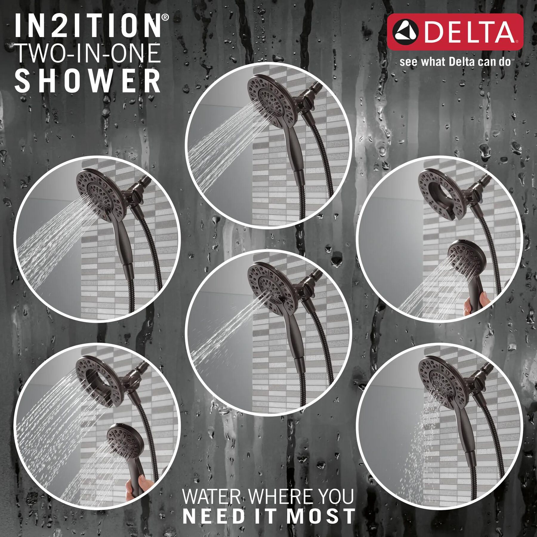 Monitor&reg;&nbsp;14 Series Tub & Shower with In2ition&reg;