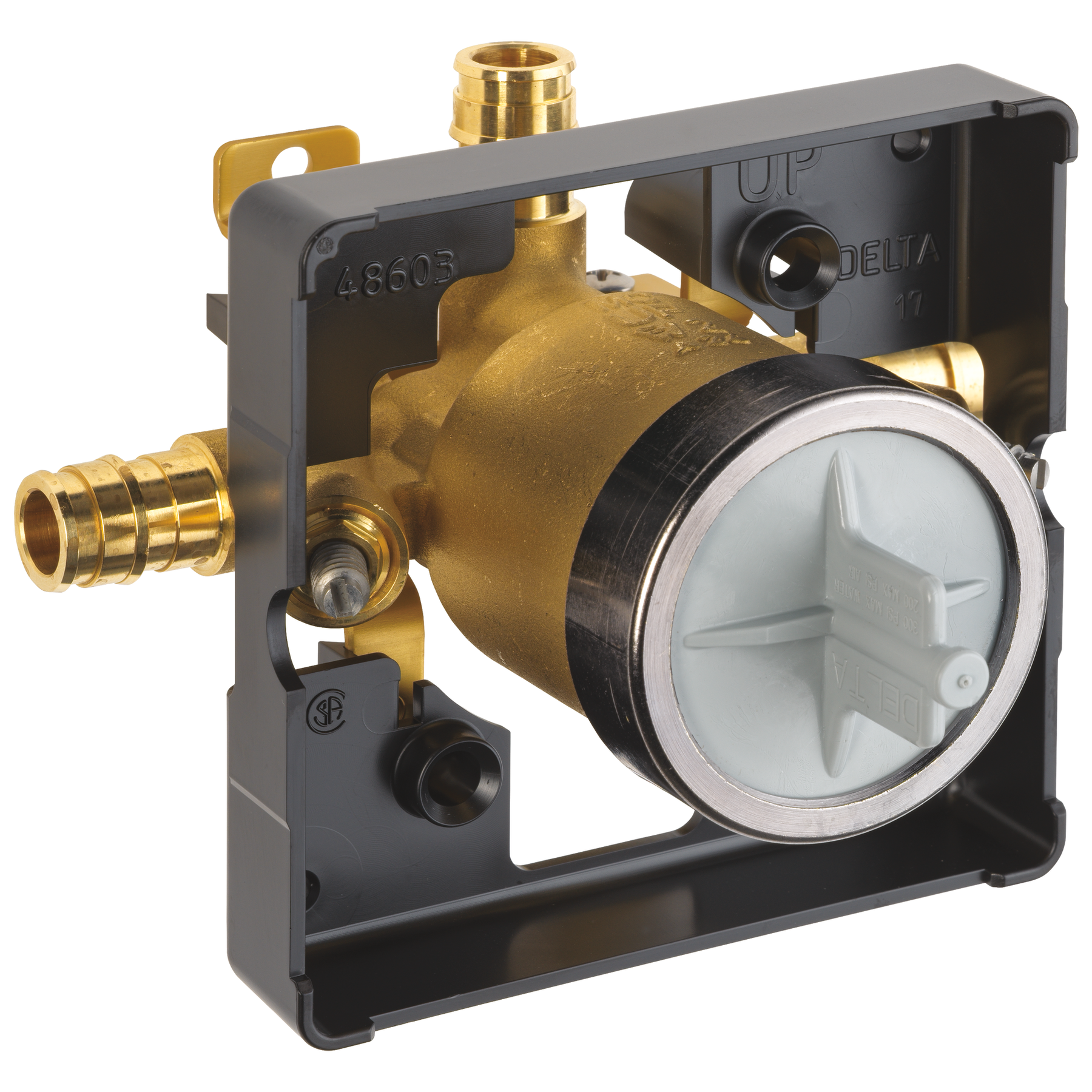 MultiChoice&reg; Universal Shower Rough - Prefab PEX Cold Expansion