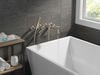 Wall Mount Tub Filler Handle Kit-Lever