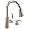 Pull-Down Kitchen Faucet with Soap Dispenser