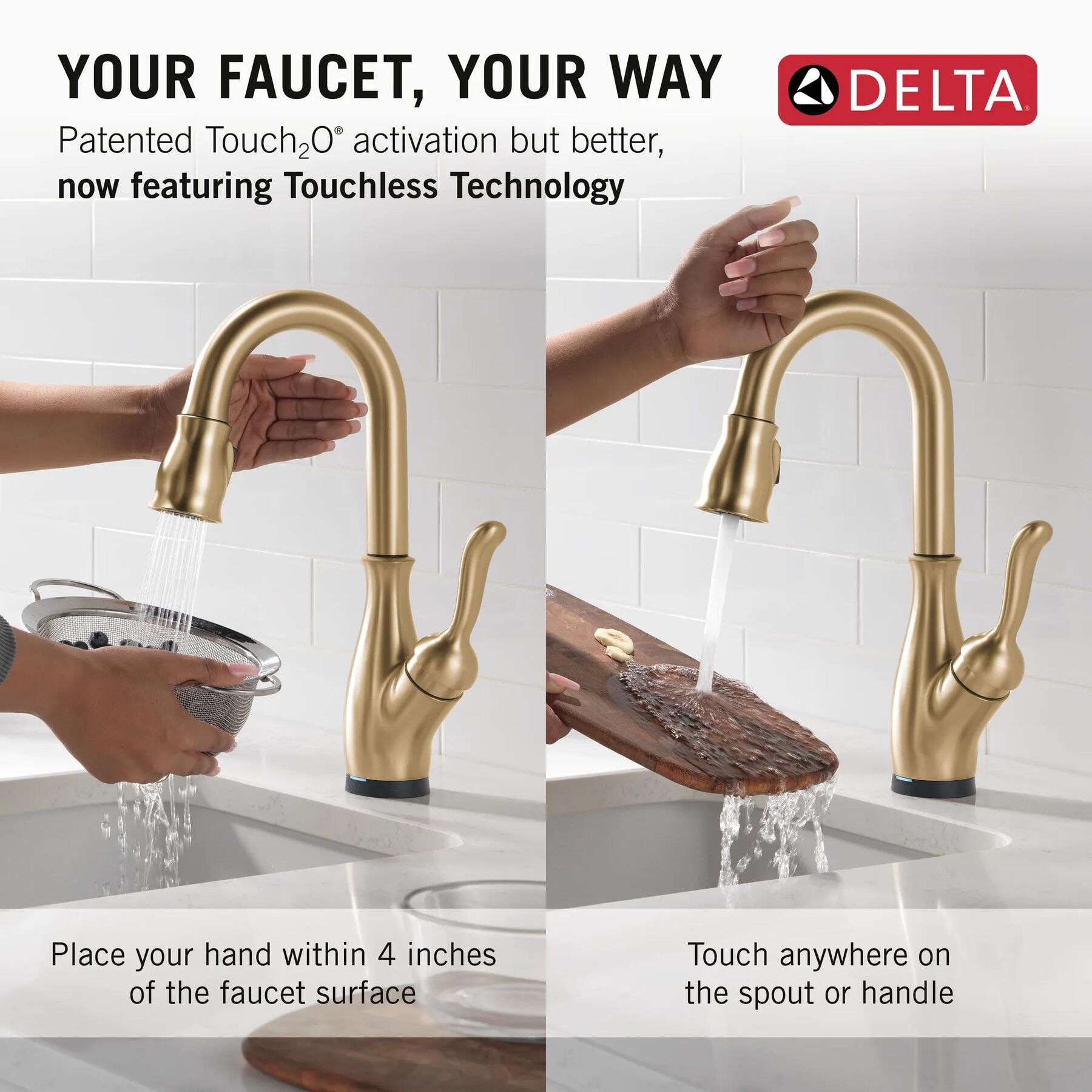 Touch2O&reg; Bar / Prep Faucet with Touchless Technology