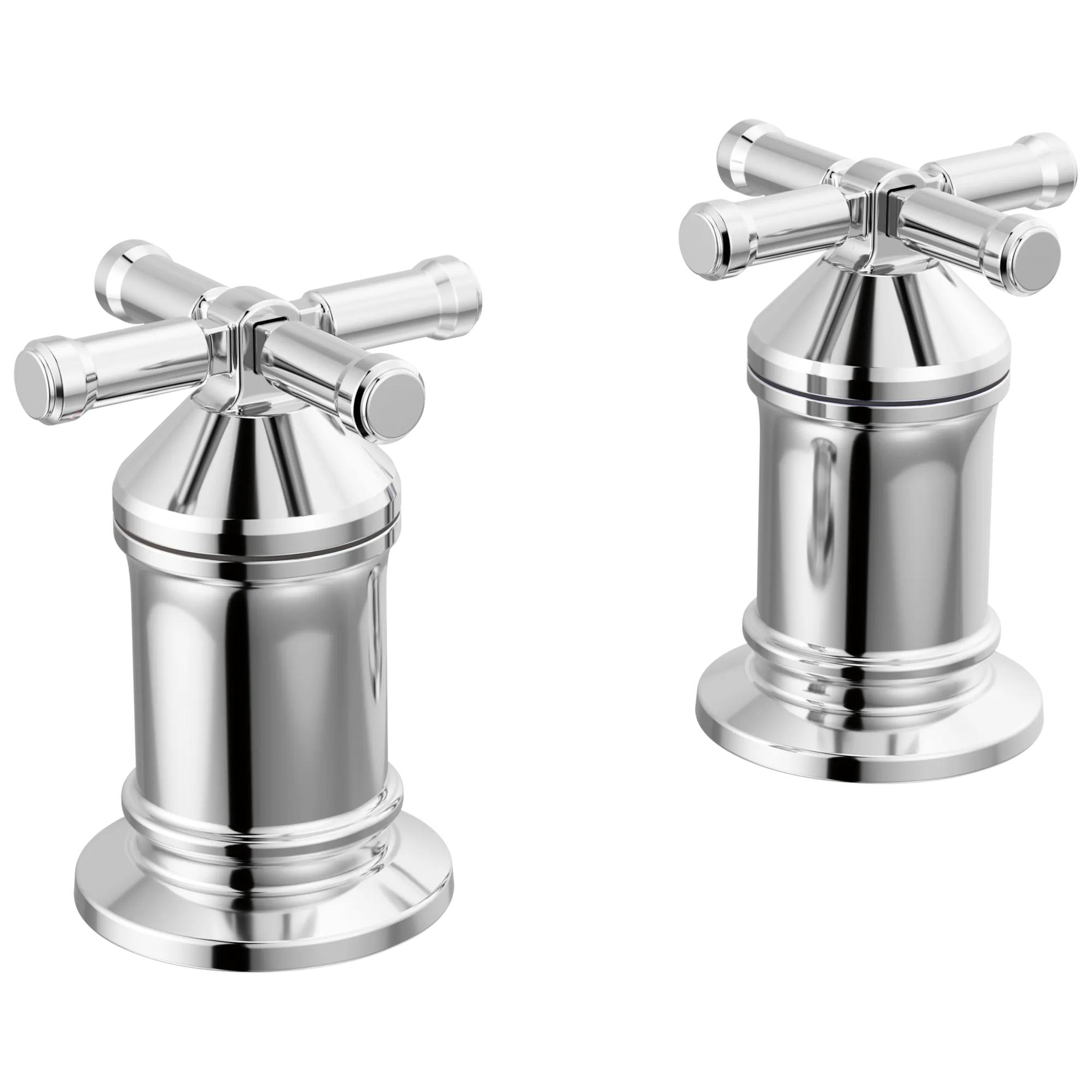 2 Handle Roman Tub handle Kit-Cross