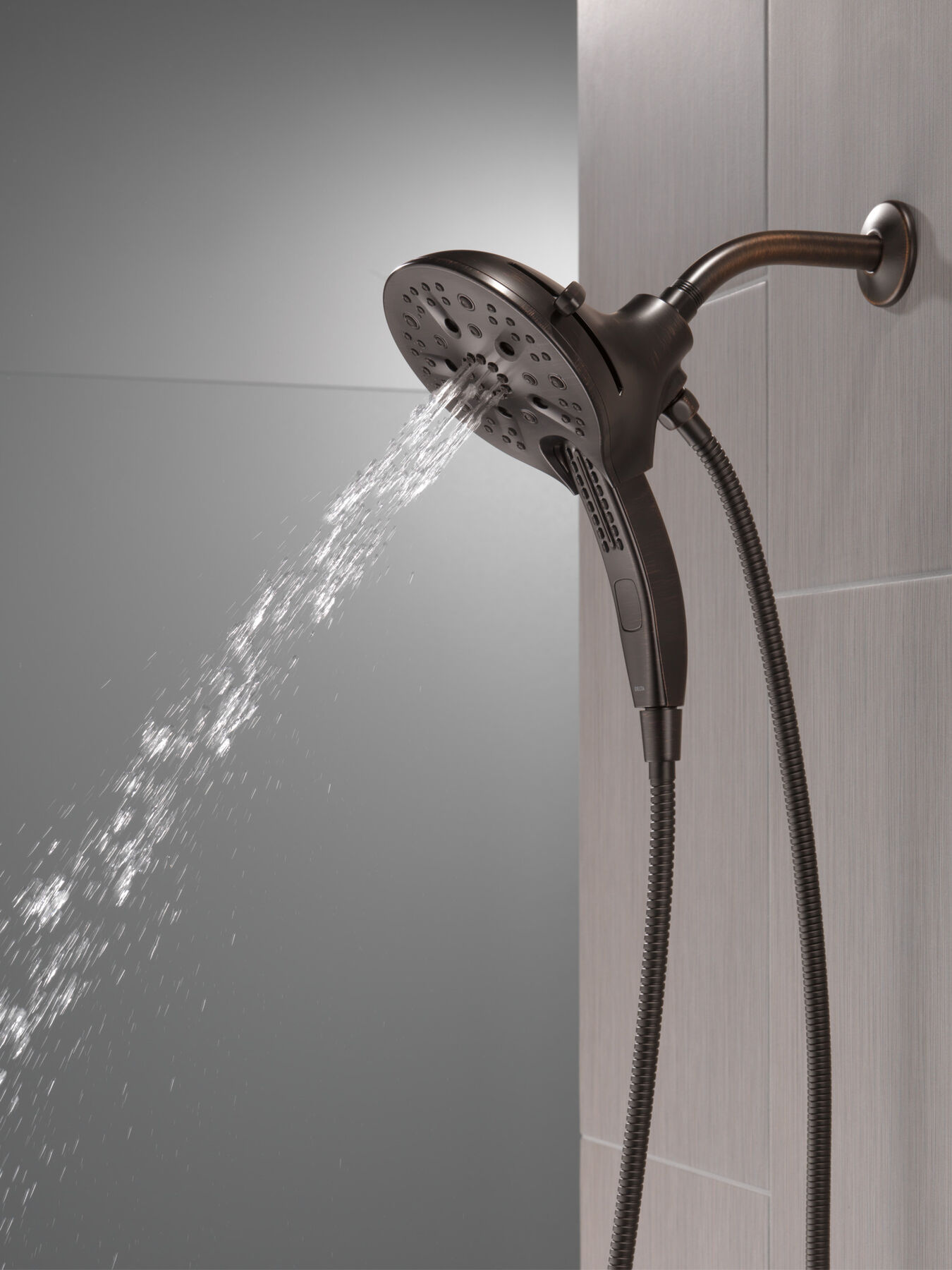 In2ition&reg; H<sub>2</sub>Okinetic&reg; 5-Setting Two-in-One Shower (Recertified)