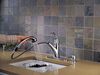 Single Handle Pull-Out Kitchen Faucet with Soap Dispenser