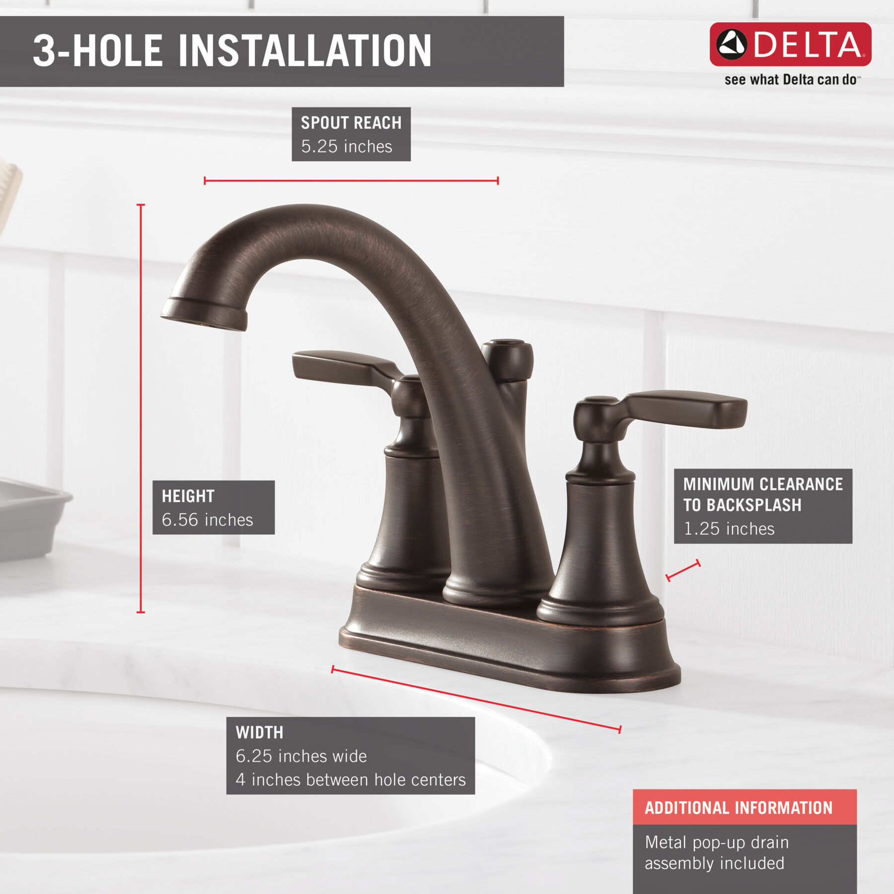 Bathroom Faucet (Recertified)