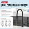 Single-Handle Pull-Down Spring Kitchen Faucet