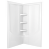 38'' Direct-to-Stud Corner Shower Wall Set