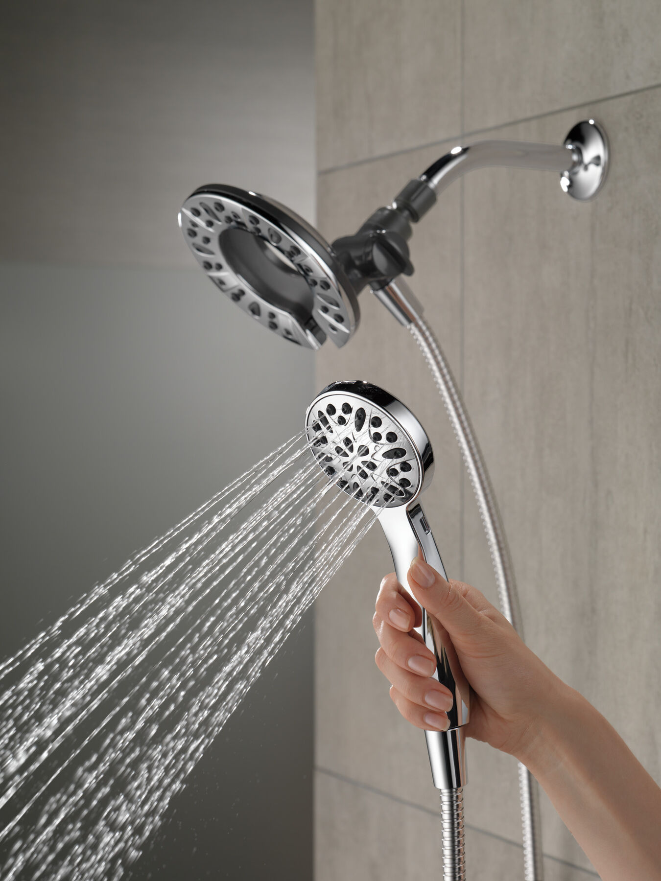 In2ition&reg; 4-Setting Two-in-One Shower