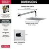 Widespread Lavatory Faucet with Shower Trim Bundle - 14 Series