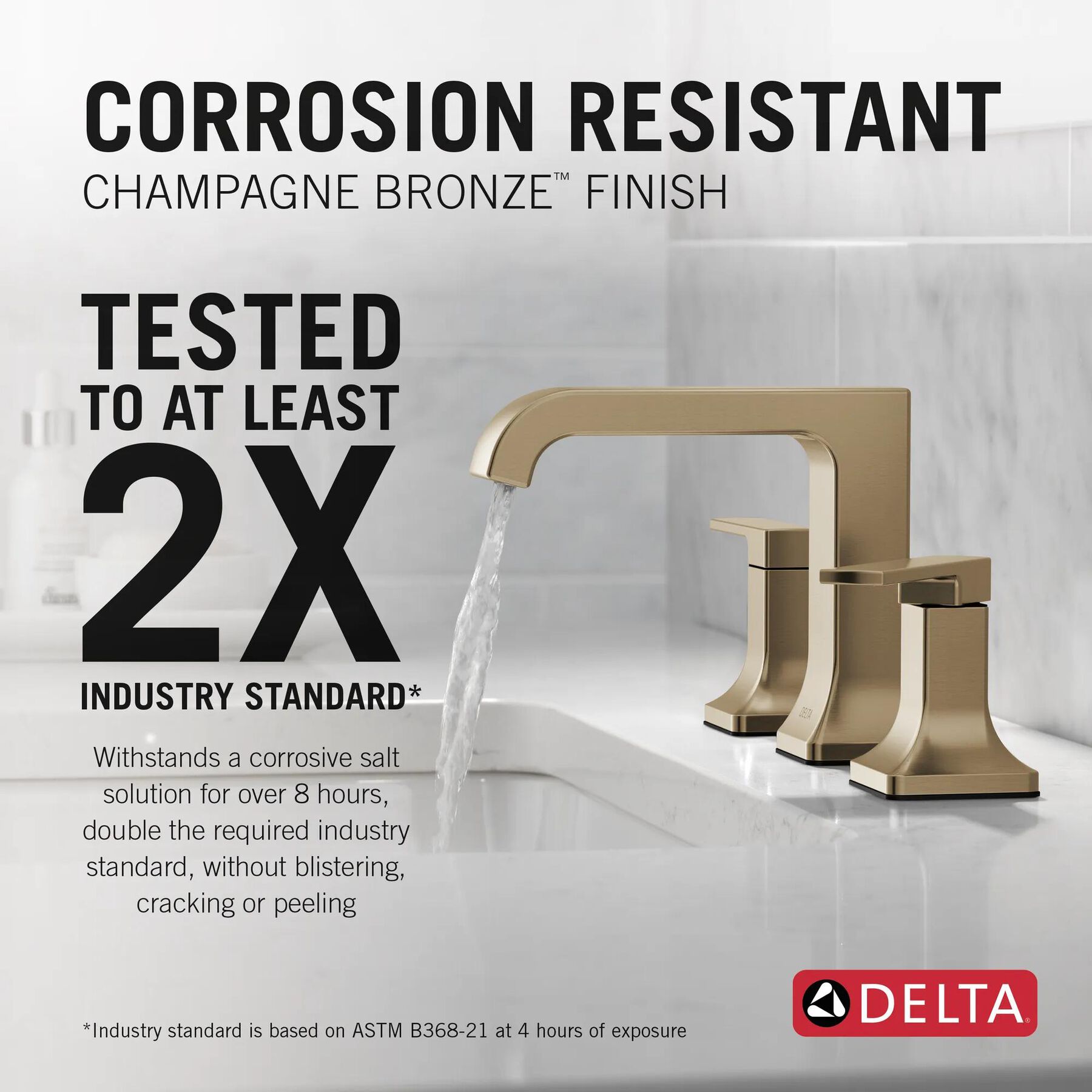 Two Handle Widespread Bathroom Faucet