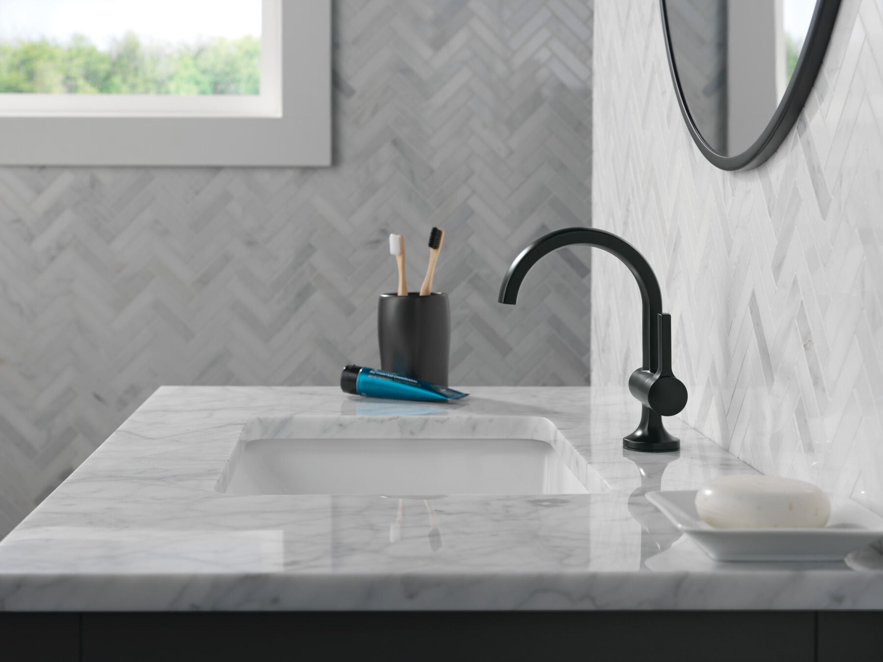Single Handle Bathroom Faucet