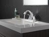 Two Handle Centerset Bathroom Faucet (Recertified)