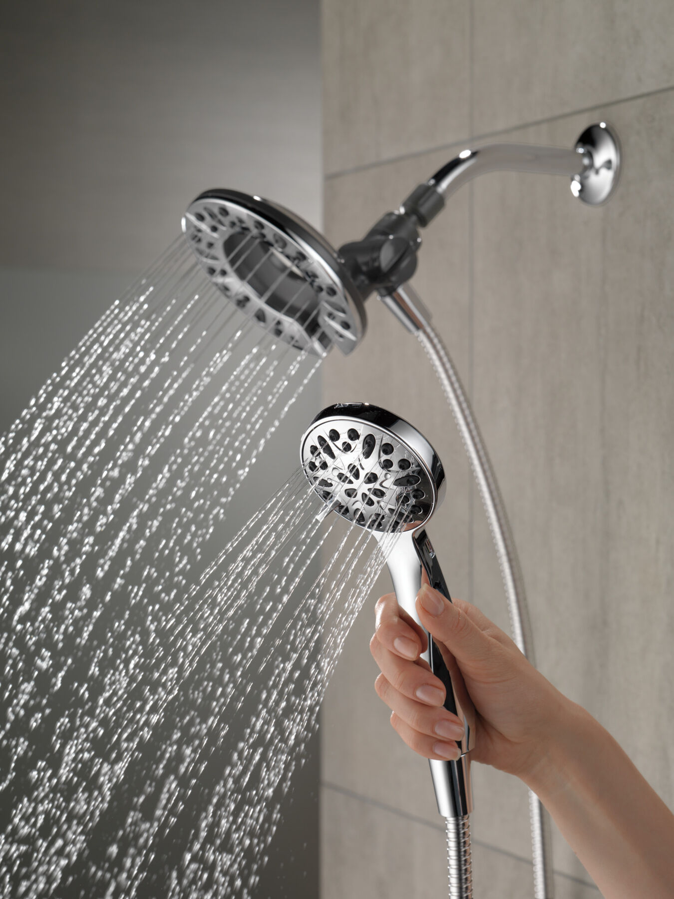 In2ition&reg; 4-Setting Two-in-One Shower (Recertified)
