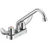 Two Handle 4 In Deck-Mount Faucet