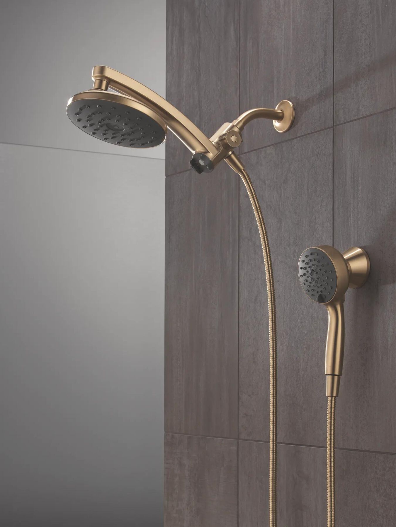 PivotPro&trade; 3-in-1 Combination Shower with TouchClean&reg; Spray Face