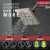 H<sub>2</sub>Okinetic&reg; 5-Setting Angular Modern Raincan Shower Head (Recertified)