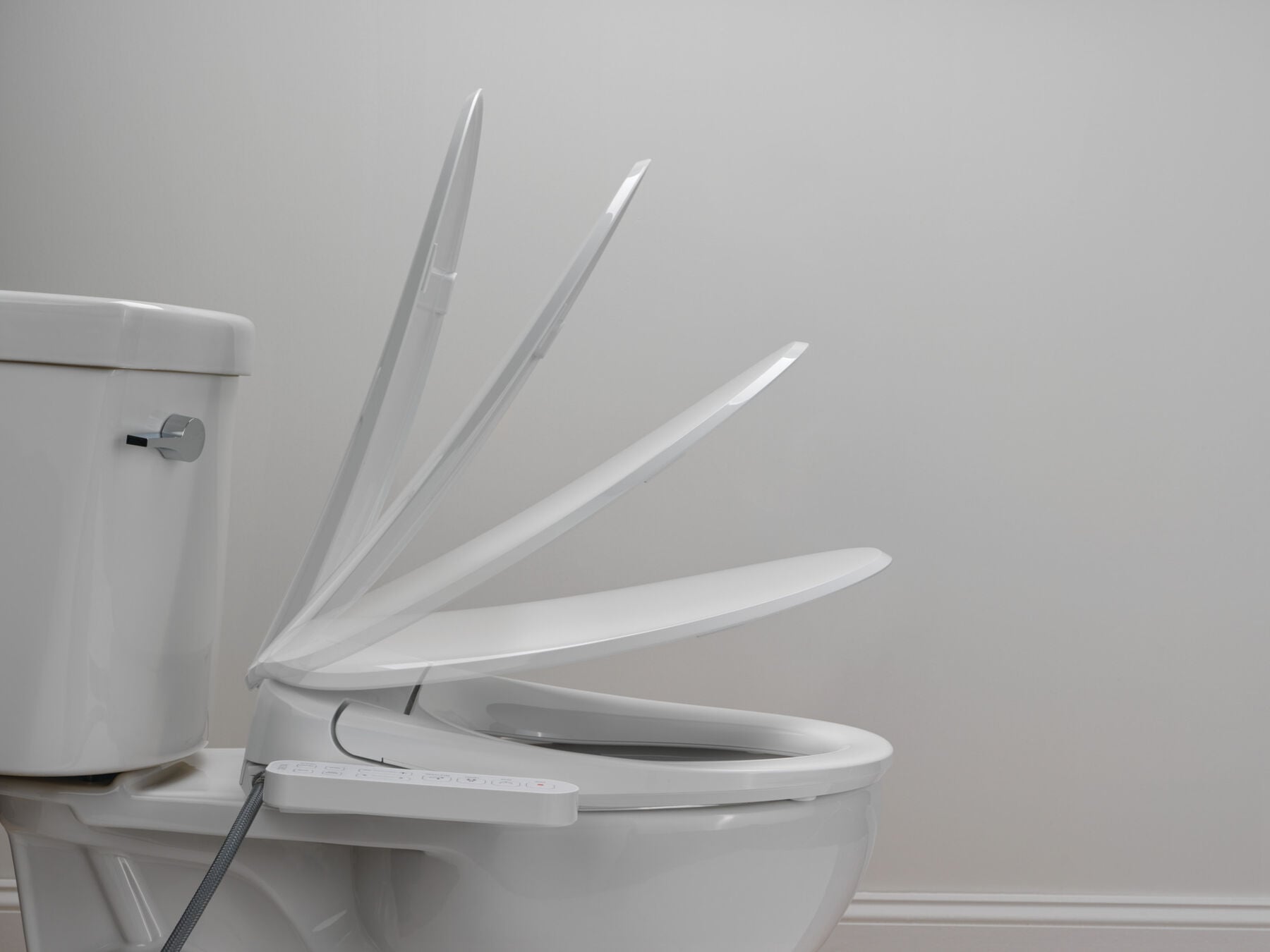Standard Elongated Electric Bidet Toilet Seat