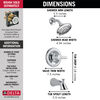 Monitor&reg; 14 Series Tub and Shower Trim (Recertified)