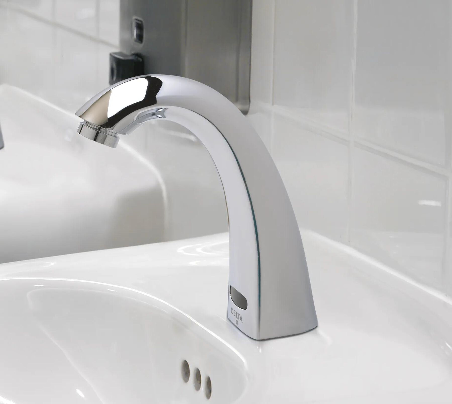 Single Hole Hardwire Electronic Lavatory Faucet