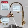Single-Handle Pull-Down Spring Kitchen Faucet