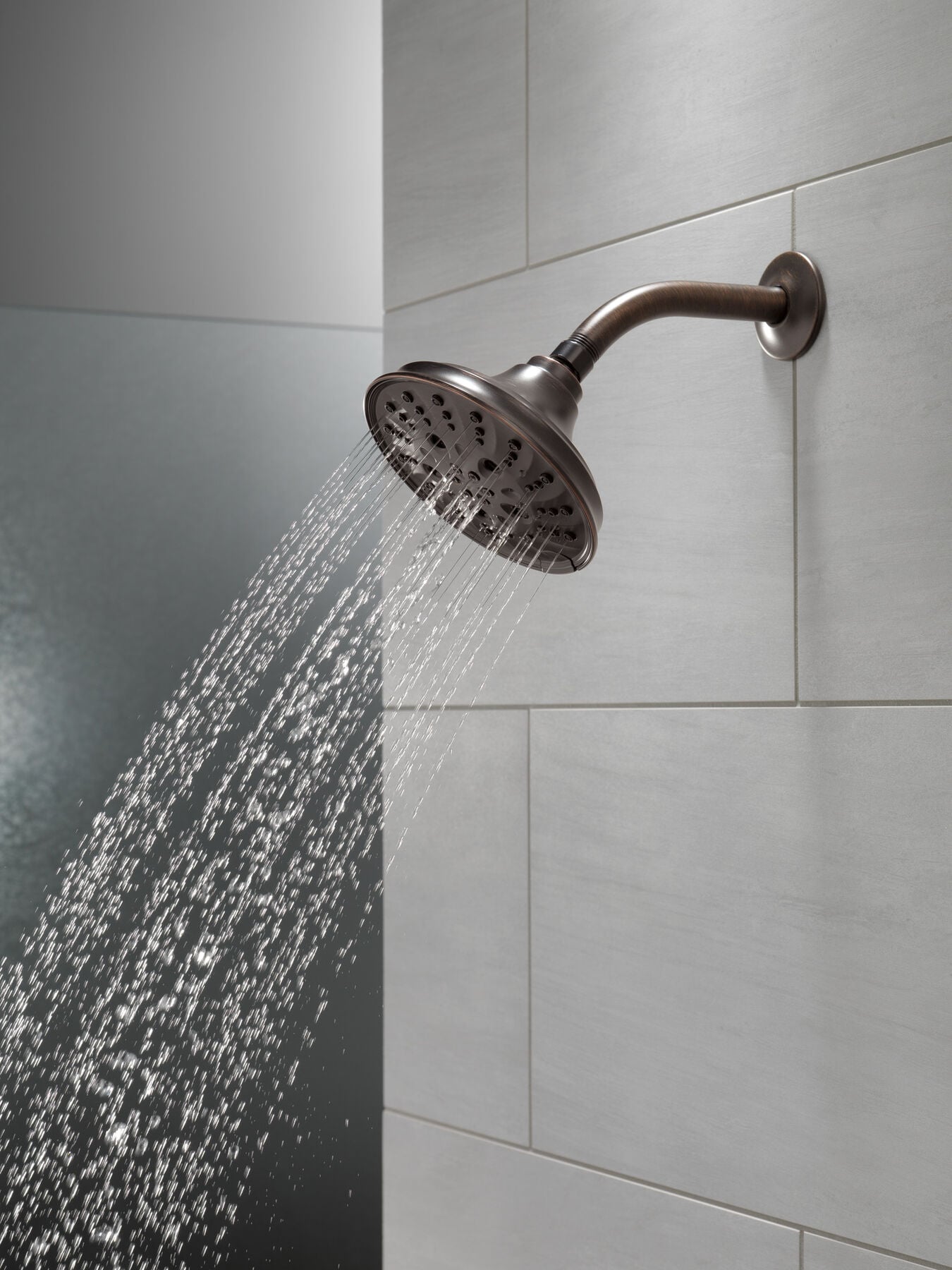 H<sub>2</sub>Okinetic&reg; 5-Setting Traditional Raincan Shower Head