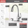 Single Handle Pull-Down Kitchen Faucet with Touch2O&reg; and ShieldSpray&reg; Technologies