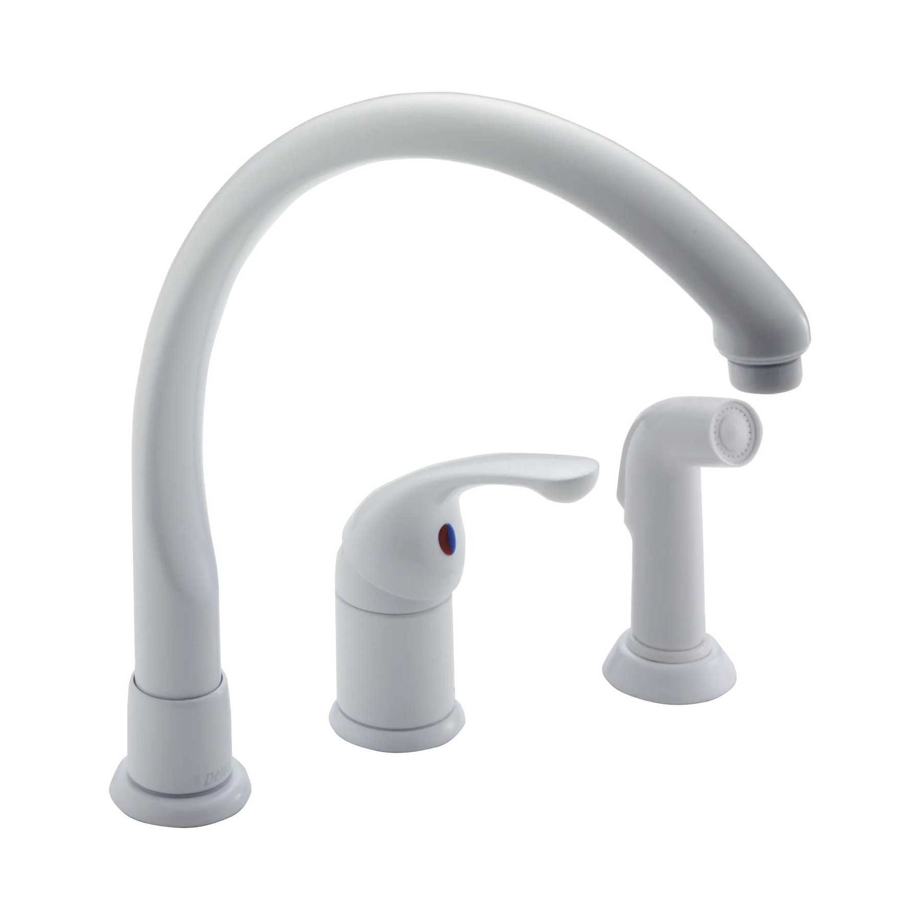 Single Handle Kitchen Faucet with Spray