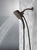 H<sub>2</sub>Okinetic&reg; In2ition&reg; 5-Setting Two-in-One Shower