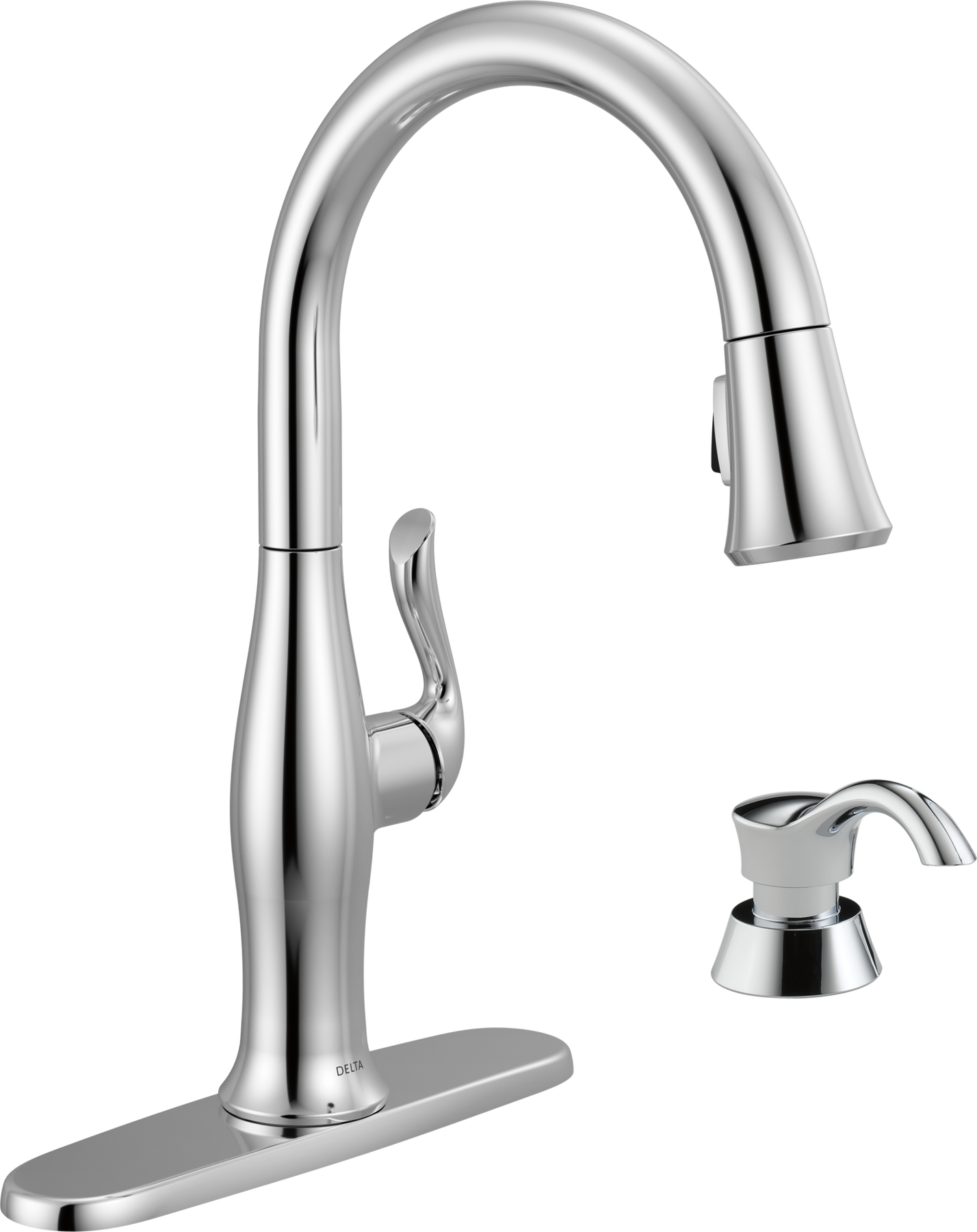 Pull-Down Kitchen 1 Handle with Soap Dispenser Bundle